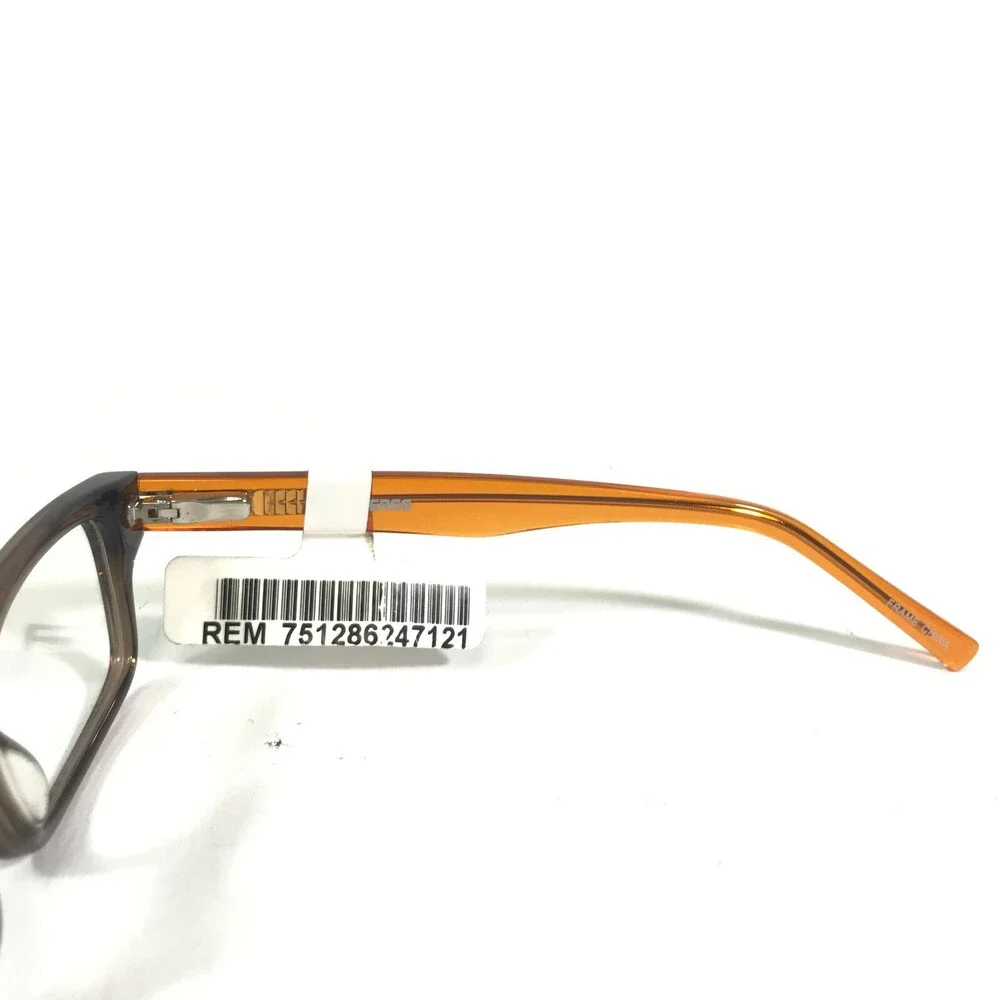 Converse Kids Eyeglasses Frames K003 BROWN Orange Rectangular Full Rim 45-16-130